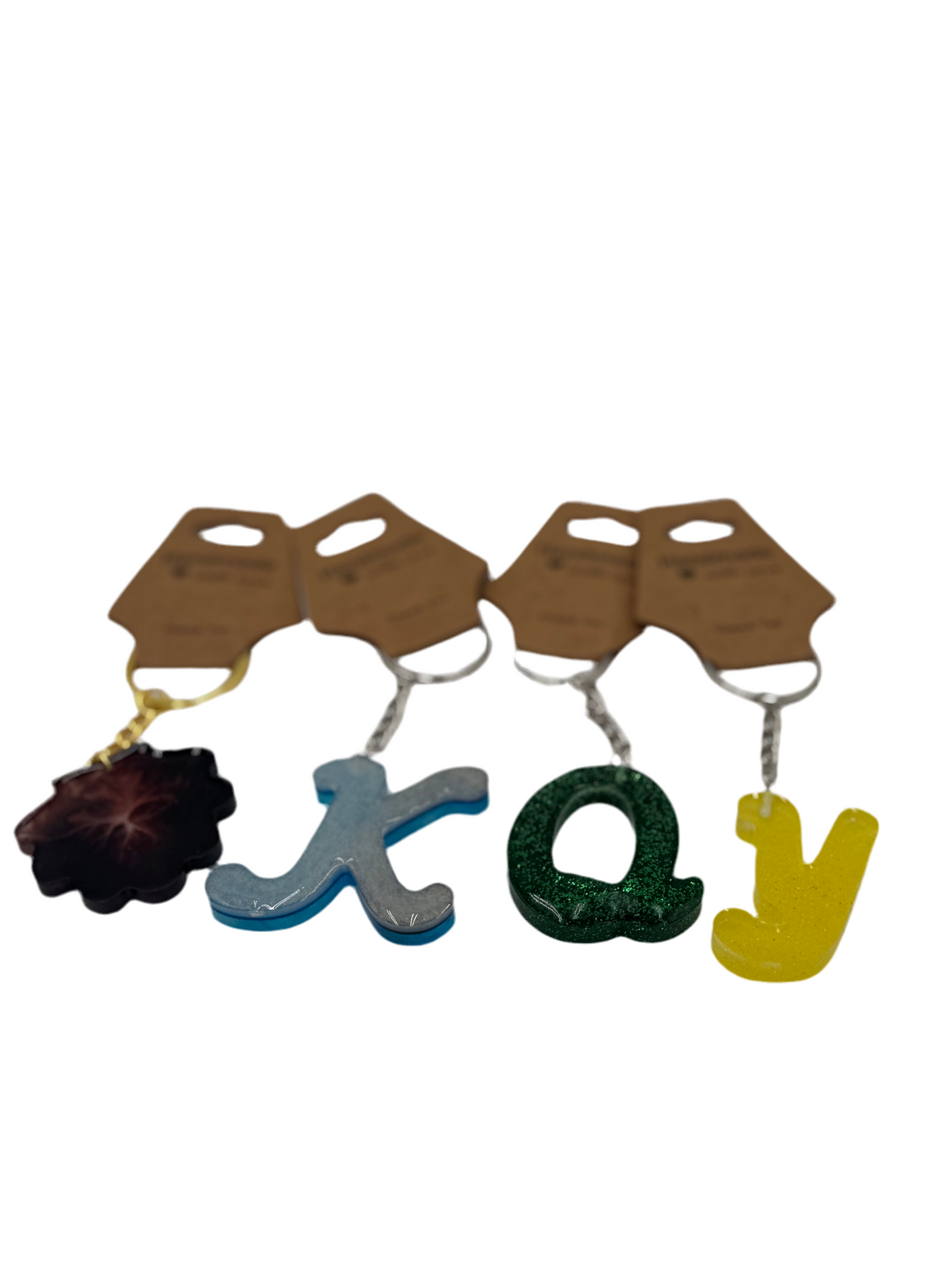 Alphabet keychains